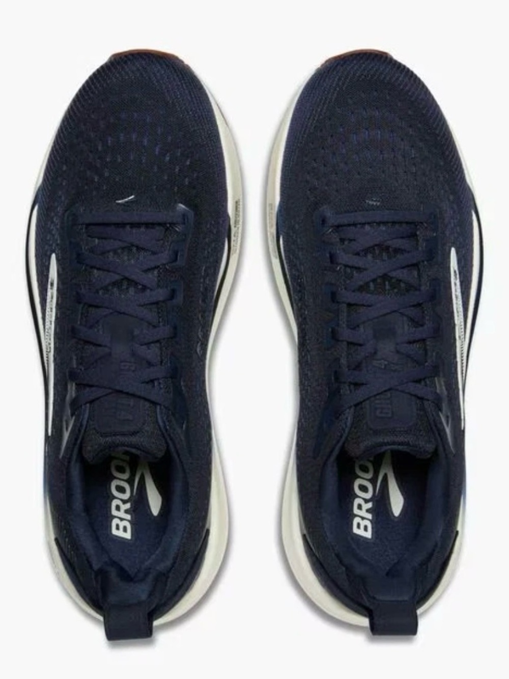 Brooks Ghost Max 4 Men’s 13 Wide 2E Navy Running Shoes New w/ Box - Picture 2 of 6